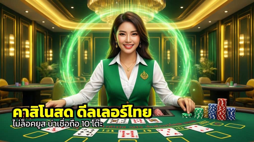คาสิโนสด ดีลเลอร์ไทย ไม่ล็อคยูส